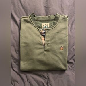 Kiel James Patrick Cozy Cabin Balsam Henley (Green)